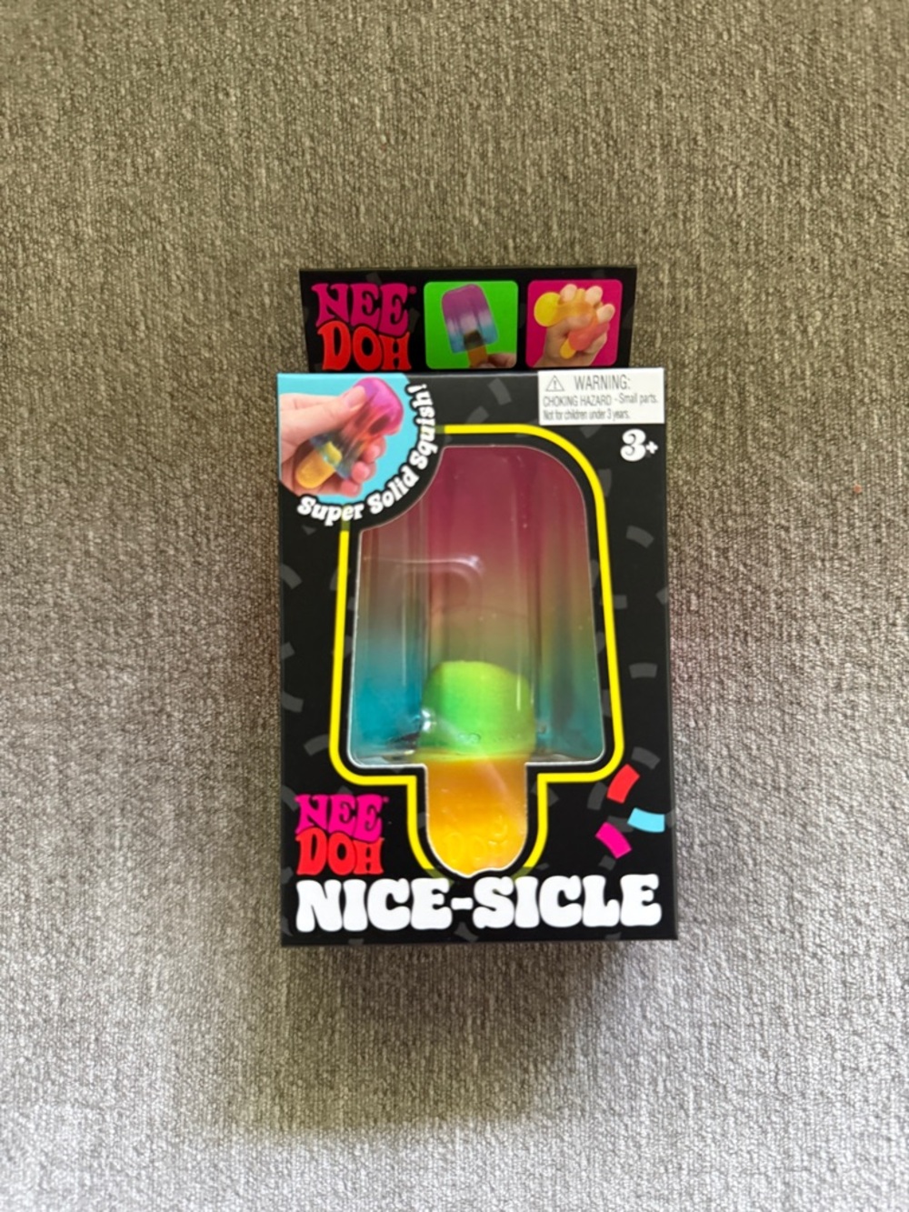 NEW nee doh Nice-Sicle popsicle Rainbow